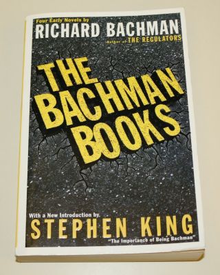 Stephen King/richard Bachman - The Bachman Books - Plume/penguin - 1st/1st Rare