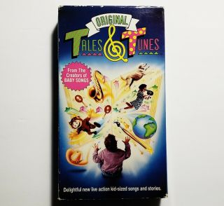 Tales & Tunes (vhs,  1992) Rare Oop Baby Songs 90s Children Classic