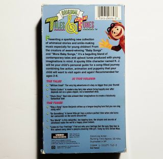 Tales & Tunes (VHS,  1992) RARE OOP Baby Songs 90s Children Classic 2