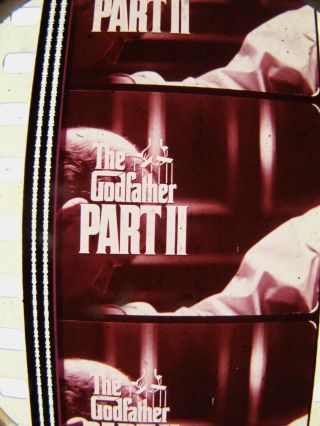 Rare Vintage 35m Tease Trailer - - - The Godfather Ll