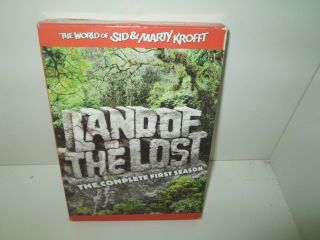 Sid & Marty Krofft Land Of The Lost - First Season Rare Dvd Sleestaks 1970s