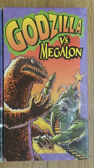 Godzilla vs Megalon (Rare) & Godzilla King of the Monsters EUC 3