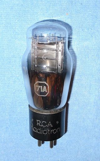 1 Rca Radiotron 71a Vacuum Tube - Rare 1930 