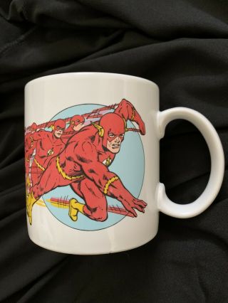 Rare Vintage The Good Company Flash 1989 Mug Coffee Cup Superhero Dc Comics Euc