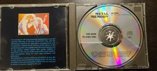 RARE CD VAN HALEN - THE ATOMIC PUNKS LIVE PASADENA 12/20/77 METAL MEMORY 3