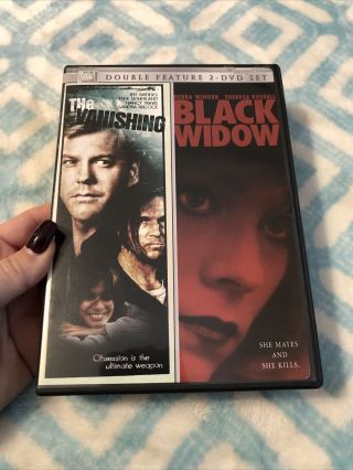 The Vanishing / Black Widow Dvd.  Rare Oop.