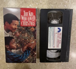 The Kid Who Loved Christmas Vhs Rare Paramount 1990 Vanessa Williams Oop