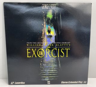 The Exorcist Iii 3 Laserdisc Da92984 Rare Horror