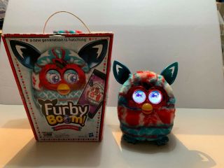 Rare Furby Boom Plush Toy (holiday Sweater Edition)