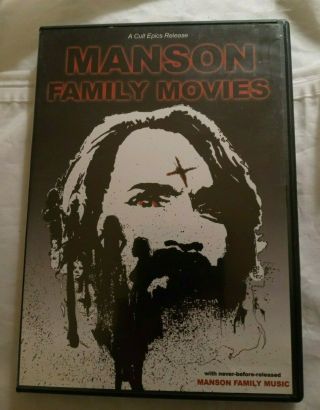 The Manson Family (dvd,  2005,  2 - Disc Set,  Unrated) Rare Cover Dvd
