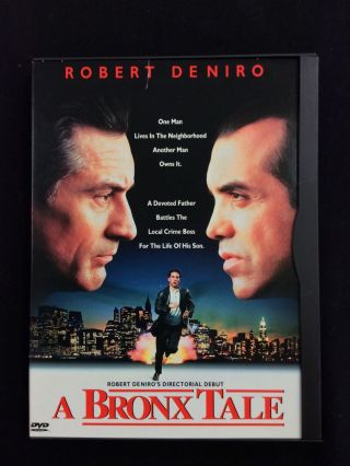 A Bronx Tale [dvd,  1998,  Snapcase] Rare,  Oop Robert Deniro,  Chazz Palminteri