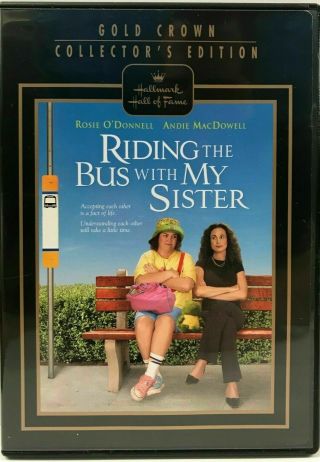 Riding The Bus With My Sister - Hallmark Hall Of Fame - (dvd,  1998) - Oop/rare