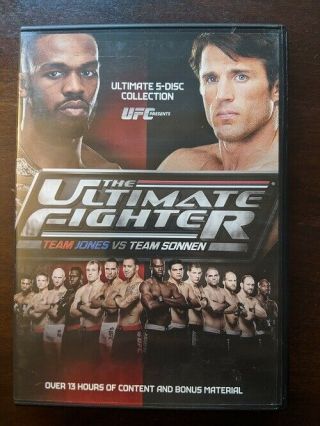 Ufc The Ultimate Fighter Season 17 Dvd Team Jones Vs Team Sonnen Rare Oop