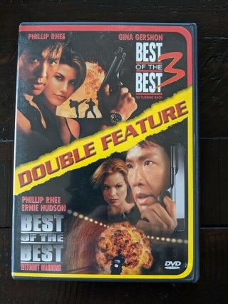 Best Of The Best 3 No Turning Back / Best Of The Best 4 Without Warning Dvd Rare