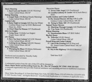 CAME SO FAR MUSIC MAKER RECORDING MARK LEVINSON VERY RARE CD 2