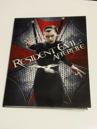 Resident Evil (4) Afterlife - 4k Ultra Hd Blu Ray Uhd 2 Discs.  Rare Digibook