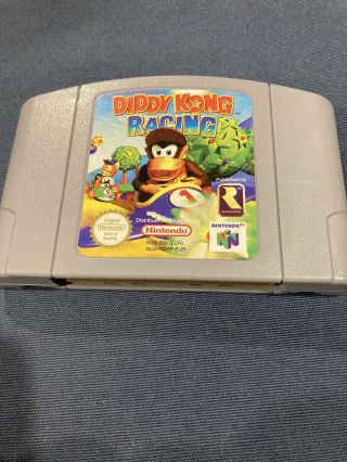 Diddy Kong Racing (nintendo 64 - N64) Cart Only,  Authentic - Cleaned &