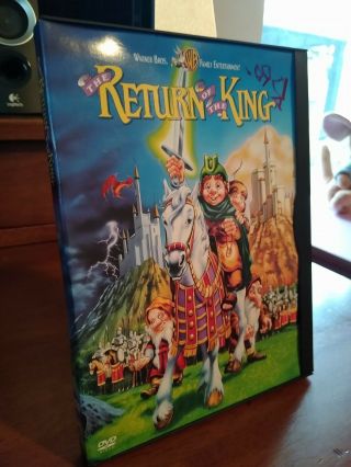 The Return Of The King (dvd,  2001) Animated (lord Of The Rings Lotr) Rare
