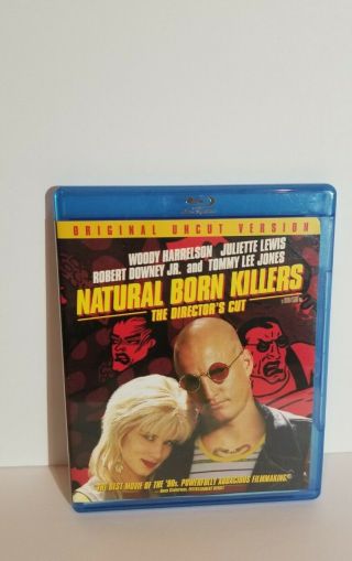 Natural Born Killers Blu - Ray Director 
