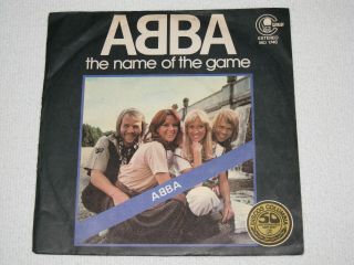 Abba The Name Of The Game Rare Spanish " Promo " Issue 7 "