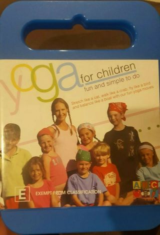 Yoga For Children Rare Dvd Fun And Simple To Do Abc Children 
