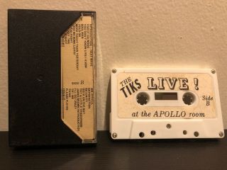 The Tiks Live At The Apollo Room Cassette Tape Huntsville Alabama Soul Band RARE 3
