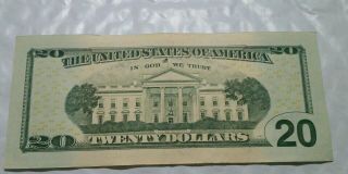 2013 Twenty Dollar Bill $20 Star Note Low Serial Rare MB 03354171 Boston 2