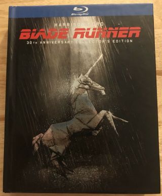 Blade Runner Blu Ray 3 Disc Set 30th Anniversary Edition Rare Oop Digibook Ford