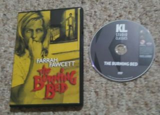 The Burning Bed (dvd,  2017) Rare Oop Farrah Fawcett Region 1 Usa