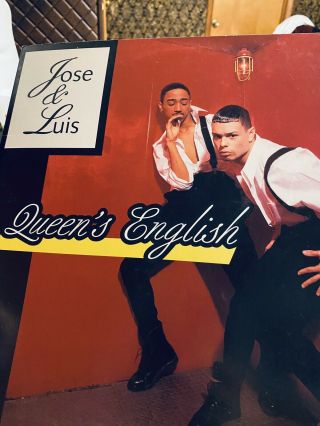 Jose And Luis - Queen’s English (madonna Background Vocals) Rare/ Hard To Find