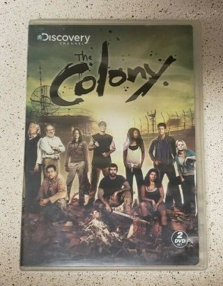 The Colony - Season 1 One Dvd,  2 - Disc Set Rare Oop Discovery Channel.  R1 Us