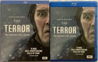 The Terror The Complete First Season Blu Ray 3 Disc Set,  Rare Oop Slipcover Buy