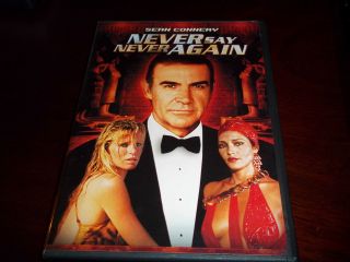 James Bond 007 - Never Say Never Again Dvd Widescreen Out Of Print Like Rare