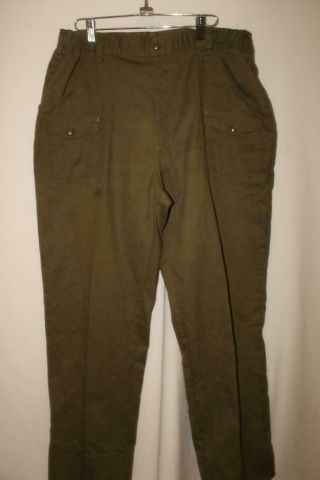 Vintage Bsa Boy Scouts Of America Mens Size 38 Uniform Pants Rare Vtg Tall 36 "