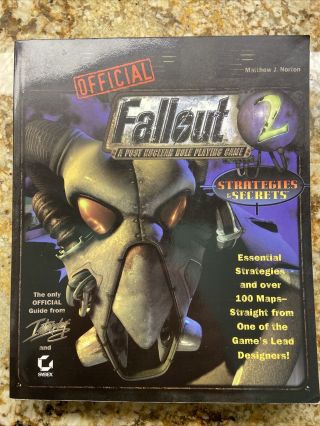 Fallout 2 Strategies And Secrets Rare Official Strategy Guide,