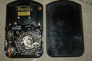 Rare Vintage Herald Electronics Co.  TE - 4A Multimeter Japan 2 Jewels 3