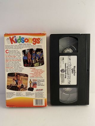 Kidsongs - Country Sing - Along (VHS,  2003) Educational Rare OOP 2