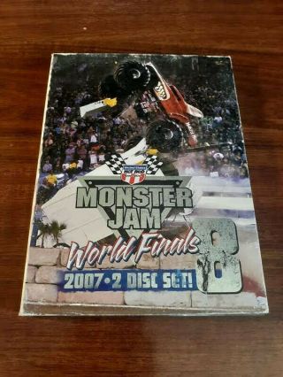 Monster Jam World Finals 8 2007 Dvd Discs Rare