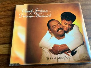 Dionne Warwick & Chuck Jackson If I Let Myself Go Rare Us Promo Cd Single 2 Trk