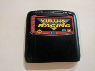 Virtua Racing For The Sega Genesis - Video Game Retro Vintage Rare