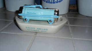Rare Electrolux Vacuum Cleaner October 1961 Sales Award Ashtray