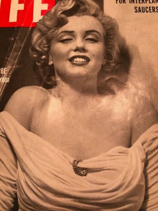 Very Rare April 7,  1952 Life Magazine; Marilyn Monroe Cover;