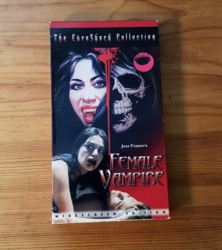 Female Vampire (1973) On Vhs Jess Franco 