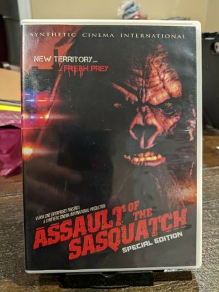 Assault Of The Sasquatch Special Edition Dvd 2010 Horror Cult Rare