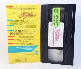 Will Vinton’s Best of the Festival of Claymation (VHS 1987) GDC Rare HTF 3
