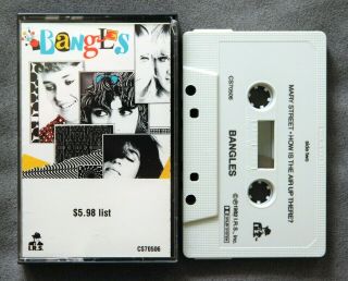 The Bangles: Self - Titled Ep 1982.  E.  P.  Cassette Tape.  Vintage.  Very Rare