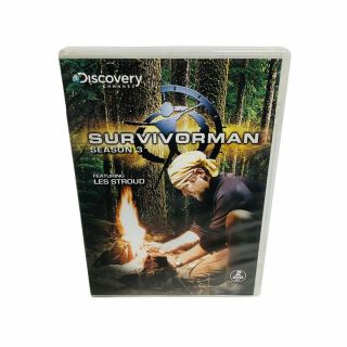 Survivorman: Season 3 (dvd,  2009,  2 - Disc Set) Rare