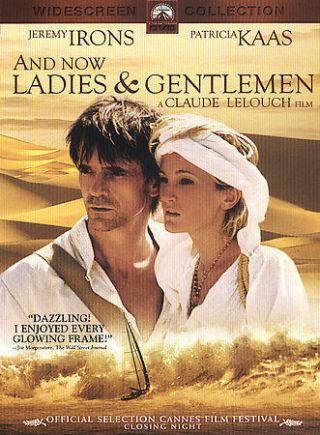 And Now Ladies And Gentlemen - Paramount Dvd - Region 1 - Oop/rare - Jeremy Irons