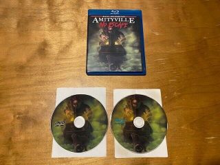 Amityville No Escape Blu Ray/dvd Signed By Cast 2 Disc Only 100 Made Rare