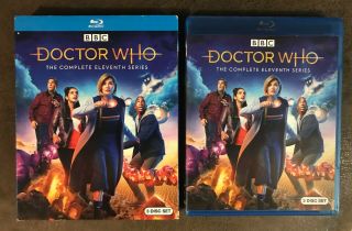 Doctor Who: The Complete Eleventh Series Blu - Ray With Rare Slipcover
